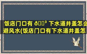 饭店门口有 🌳 下水道井盖怎么避风水(饭店门口有下水道井盖怎么避风水好)